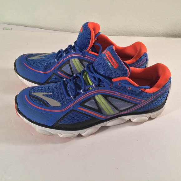 brooks pureflow orange